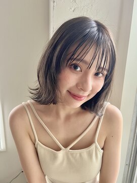 ステラバイケンジ(STELLA by KENJE) 大人綺麗ボブ/藤沢/髪質改善縮毛矯正/ショート/脱白髪染め透明感