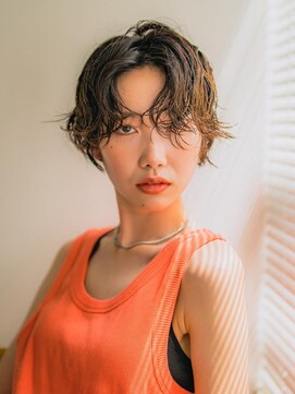 ベンジー 北上店(benji) パーマでおしゃれショート　3