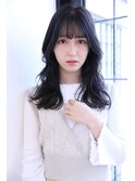 黒髪×レイヤースタイル