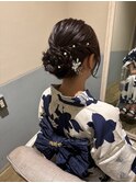 浴衣ヘアアレンジ