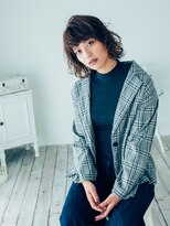 スタリー(Starry)&nbsp;グレージュハイライトミディ20代/30代/40代/ハレマチ通り