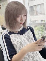 ジィルム(XELM)&nbsp;ミルクティーベージュ　ブリーチ【高崎/高崎駅/高崎駅西口】