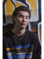 チルチェア 池袋(CHILL CHAIR)&nbsp;ハードパーマ×メッシュ<理容室> <池袋> <バーバー>