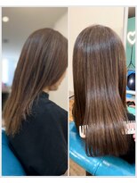 アメイズトーキョー 札幌大通(Amaz! tokyo)&nbsp;前髪イメチェンこなれミディ/縮毛矯正/髪質改善/ツヤ髪/くせ毛