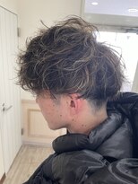 コルク バイ マグ 松本駅前(COLK by Mag)&nbsp;メッシュハイライトスパイラルパーマツイストパーマツーブロック