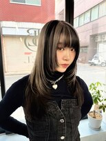 ベル(BEL) レイヤーカット/デザインカラー/ブロックカラー