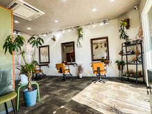 カーキヘアリンク(khaki hair link)の雰囲気（店内の雰囲気）