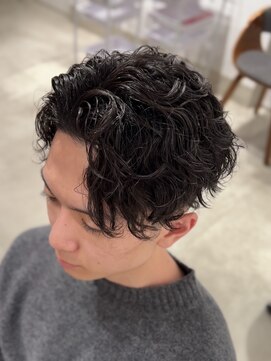 ゴウトゥデイ 渋谷MODI店(GO TODAY) 【大人男髪】“無造作スパイラル” 〈渋谷/渋谷駅/メンズ〉