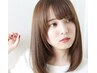 【5月☆気になる顔周りに♪】cut＋ポイント縮毛矯正＋oggiottoマスクTR