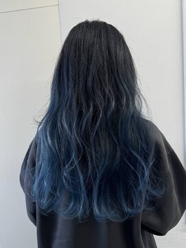 ノーバル バイ シエスタ 池袋(NoVal by siesta) ブルーグラデーション