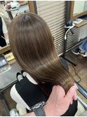 【ブルベ夏】透明感アッシュグレージュ