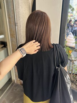 エヴリンアンドペイジ(Evelyn&paige) ベージュカラー/ミディアム【神戸/元町】