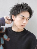 フィフス 原宿(fifth)&nbsp;ツイストスパイラルパーマ波巻きパーマシャドウパーマ黒髪原宿