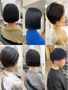 ハムレッツの写真/【名古屋/髪質改善/縮毛矯正】縮毛矯正の進化系!【髪質改善ストレート】はショートヘアーにも対応!