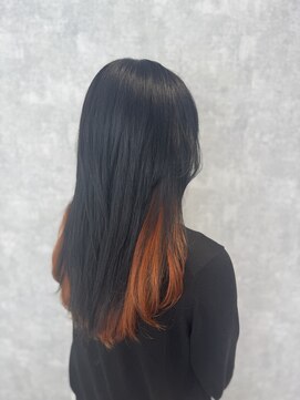 シエル 立川店(CIEL) 【ClEL立川　佐藤】インナーカラーオレンジ