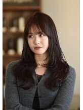 ヌーディー(NUDIE)&nbsp;ロングレイヤー×カシスレッド