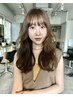 【人気No.1＊ダメージの少ない艶髪へ】オイルカラー+カット/￥15345