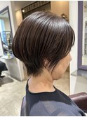 ハンサムショート/ショートヘア/切りっぱなし/博多駅