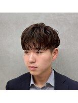 サームマン 人形町(SARM MAN)&nbsp;無造作質感◎ウェットな波巻きスパイラルマッシュ