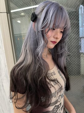 リノート バイ エゴル 太田川(Linoet by ENGOL) ブルーカラー/ブルーシルバー/ハイトーンカラー