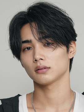 フィフスパーク(fifth PARK) 渋谷フェザーパーマ毛流れノーセット社会人ヘアニュアンスパーマ