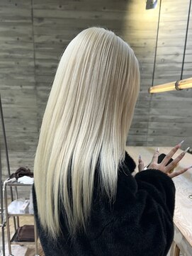 ヲタク(wotaku.) ホワイトブロンドホワイトヘアトリプルカラーケアブリーチ金髪