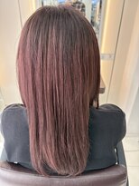 ブルーテーフ(Bleu Terre) 【根元が伸びても怖くない】ブリーチ毛を活かす、ピンクベージュ