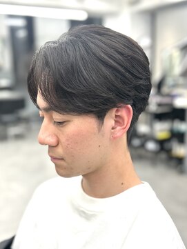 オーバルバイアピッシュ(OVARL by apish) 毛流れセンターパート/ニュアンスパーマ/フェザーパーマ/原宿