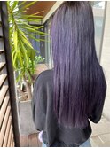 ブリーチダブルカラーパープルカラー