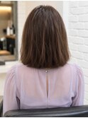 【49.アイロンの巻き直しが不要に♪髪質改善】【Before】