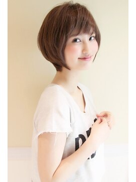 レウナ 外苑前(Reuna) サイドシルエットも可愛い☆小顔ニュアンスショート