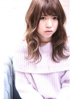 ホラン(HoLan)&nbsp;HoLan/sstyle☆小顔♪波ウエーブxPinkベージュカラー