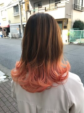 ソラ(sora) カシスピンクのグラデーションカラー