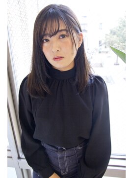 アリエ(Allie) 【Allie】鎖骨下シルキーストレート