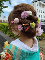スタジオ ジョイ STUDIO Joy 下垂木店 前撮り和装　着物　ヘアー