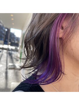 ヘアーサロン リアン 鴻巣店(hair salon Rien) インナーカラー☆パープル