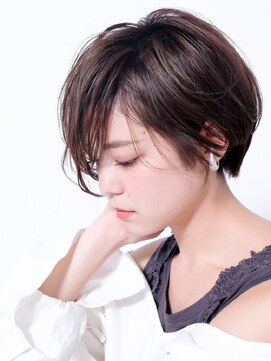 ノア 北浦和店(Noa) 大人かわいいショートボブ/マッシュ/ベージュ/カット＋カラー