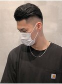 七三オールバックフェード y
