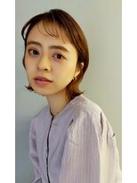 バッカ(BACCA)&nbsp;#シースルーバング　ワンカール　外ハネタイトボブ#