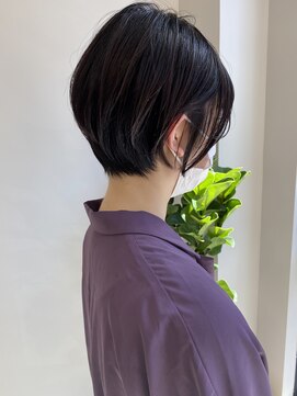 ジルブラン 錦糸町(JIL BLAN) 大人可愛い丸みショート×デザインハイライトオージュアTr