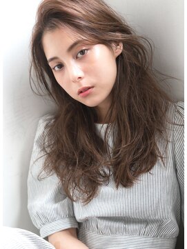 エレノア 自由が丘店(Eleanor) 20代30代40代　外国人風ミルクティー　ゆるふわ無造作カール
