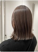 《アッシュグレージュカラー》