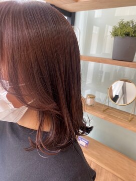 ジーナ 福岡天神(Zina) 髪質改善＊大人かわいいコテ巻き＊デジタルパーマ　Zina福岡天神