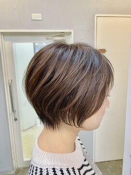 シャワ(CHAWA) 20代30代40代50代大人可愛い艶髪ひし形ショートヘアカット