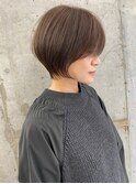 【松本 聖】脱白髪染めショート【大阪梅田/ショートボブ】