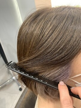 エル 横浜(eL) 白髪染め＆イヤリングカラー