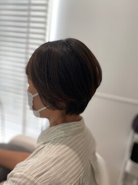 ルシードスタイル グローバルディー 稲毛店(LUCIDO STYLE GLOBAL.D) 大人の丸みショート【稲毛】