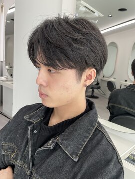 リッカ(LICCA) 【LICCA NOE】メンズカット+韓国風ニュアンスパーマ