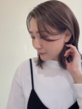 ヘアー カーム 武蔵小杉店(HAIR CALM) 乾かすだけでまとまる『大人オシャレな切っぱなしボブ』