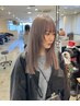【stylist聖斗指名限定】カット＋ケアブリーチカラー　¥18370
